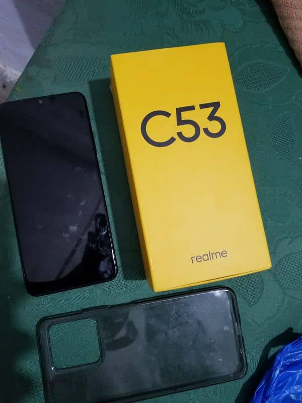 Realme C53 in black color 1