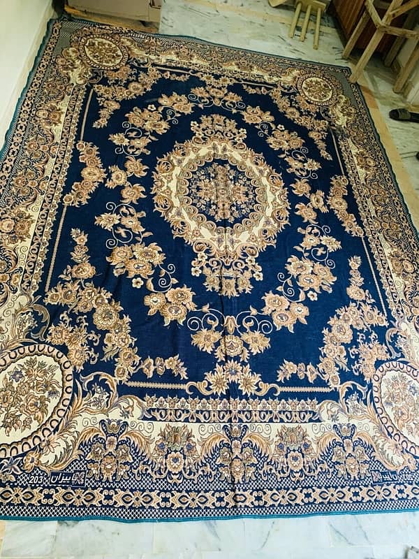 big size carpet in blue colour 2