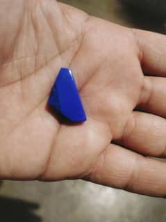 beautiful natural lapis lazuli stone pendant