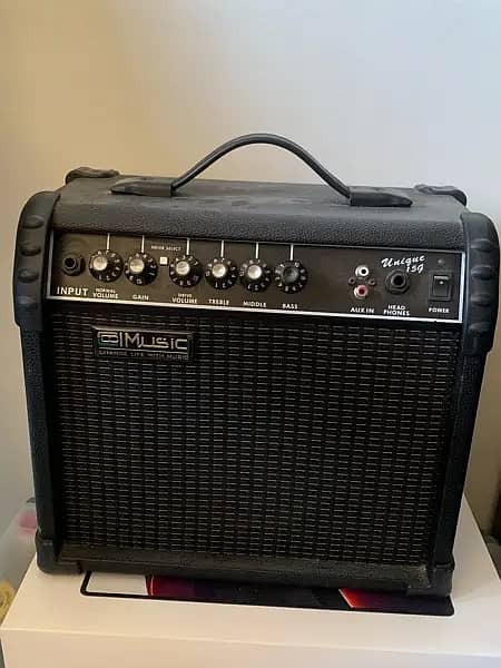 Zender Imported Electrical Guitar with Amplifier 5