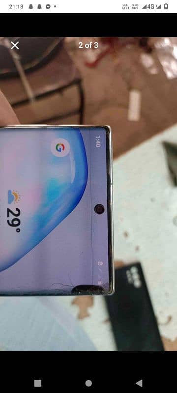 Samsung note 10 plus 12gb 256gn 5g 10