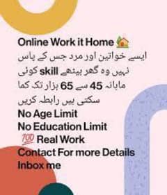 Online Work form home