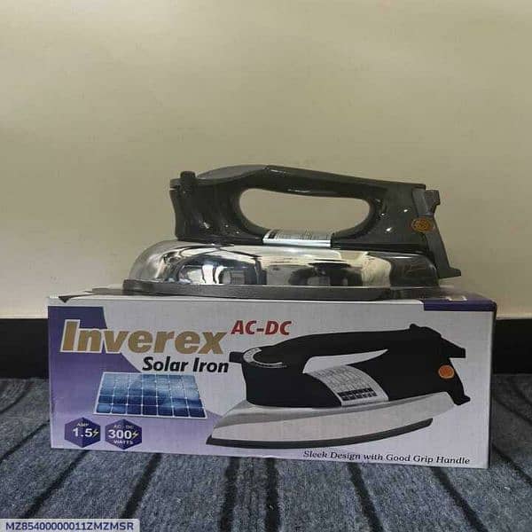 Dry Solar Ac-Dc Iron Delivery free 1