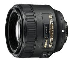 NIKON 85mm Lens 1.8g 1