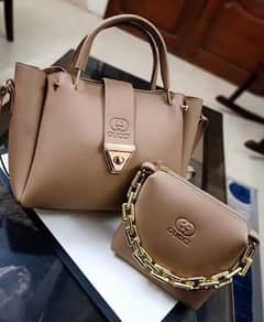 Leather Shoulder Handbag