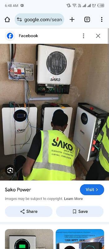 Sako 8.2 kw imported hybrid inverter 12