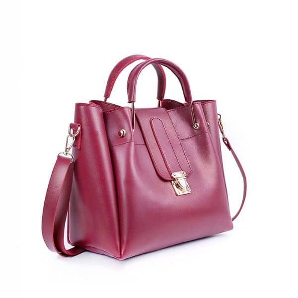 SYNTHETIC LEATHER HIGH QUALITY HANDBAG 4