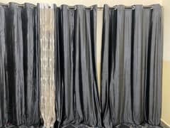 Velvet curtain 5 piece sirf 6 din use howa hain