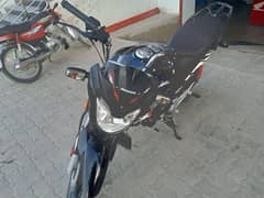 HONDA CB 150F BLACK golden number