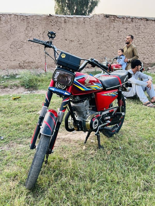 Honda 125 Peshawar registered 2