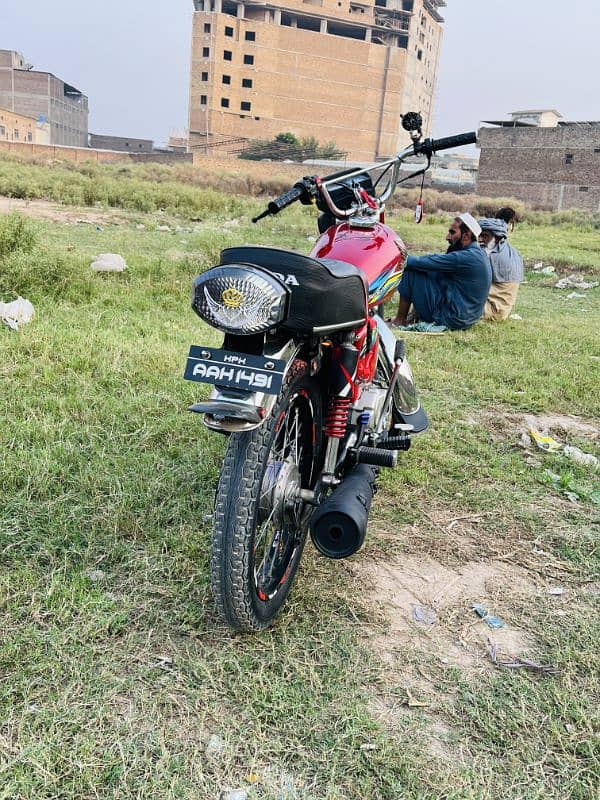 Honda 125 Peshawar registered 4