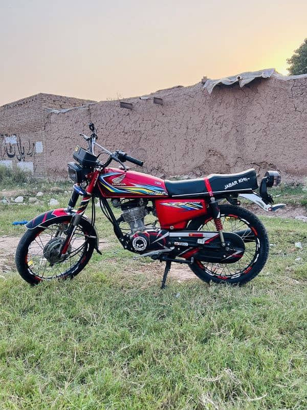 Honda 125 Peshawar registered 5