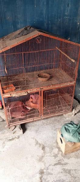 3 portion cage Condition 10/7 0