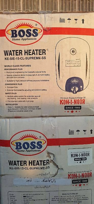 New Box Pack Boss 15CL Instant Supreme-Steel- 02 Pieces 3