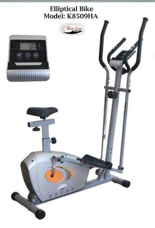 Slimline Elliptical K8509HA-120kg capacity 0