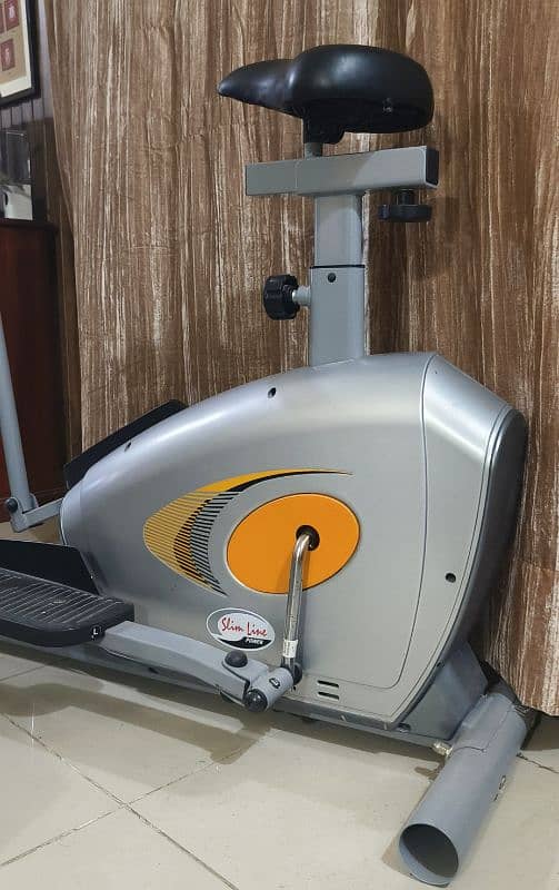 Slimline Elliptical K8509HA-120kg capacity 8