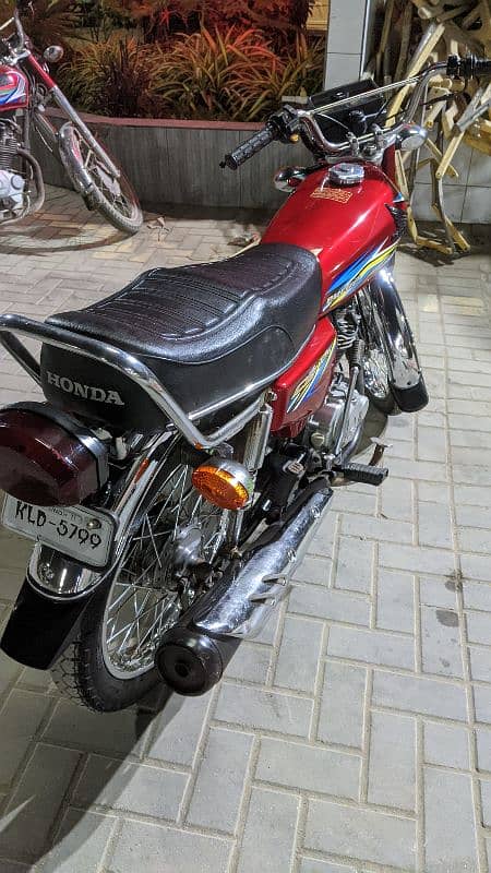 Honda CG 125 Karachi no 03152459720 6