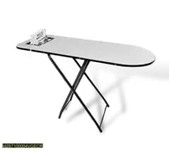 iron table foldable and adjustible table