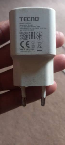 tecno original charger  box wala my contact  03074974805 5