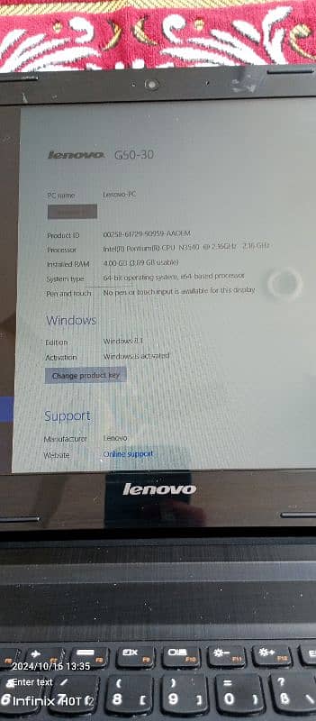 Lenovo laptop 8