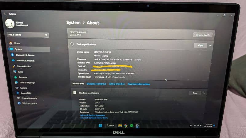 Dell Latitude 7400 Premium laptop 3