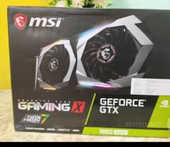 gaming X gtx 1660 super MSI 0