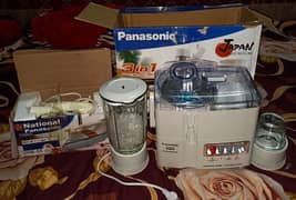 3 in 1 juicer with free iron Panasonic