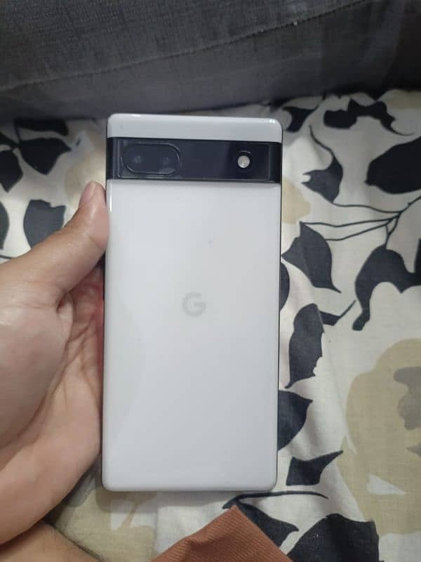 Google pixel 6a 10/10 new phone white color 1