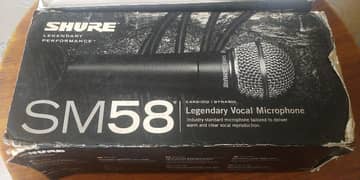 Shure SM58 and SM57 original made in Mexico