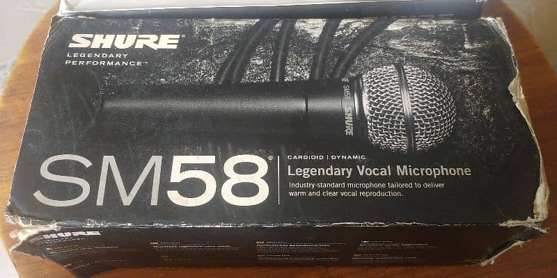 Shure SM58 and SM57 original made in Mexico 0