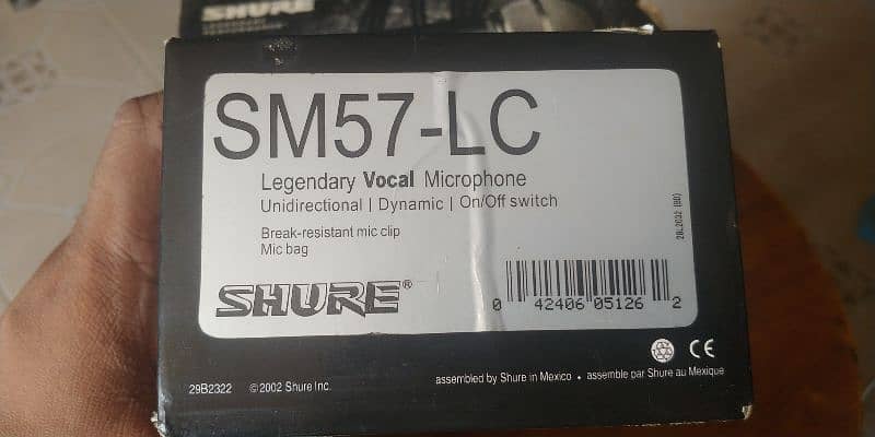 Shure SM58 and SM57 original made in Mexico 6