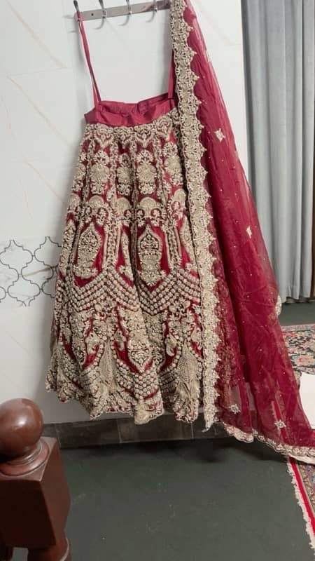 bridal heavy designer lehnga 1