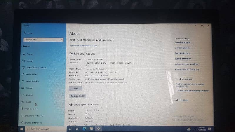 HP PRO BOOK 4520s. Read Add carefully then contact 9