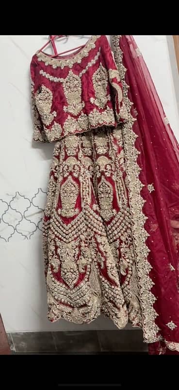 bridal heavy designer lehnga 5