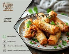 Amma Jee Home Foods – Fresh & Tasty Chicken Rolls