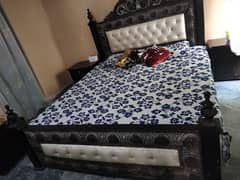 King Bed Set without Matures & Also With Dressing Table and Iron Table 0