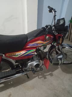 bohat achi bike ha 2no tyre new service install before one month