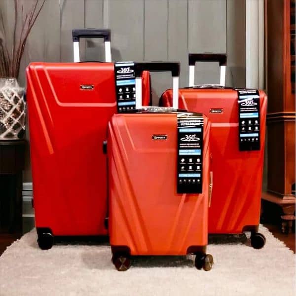 3 piece luggage - Travel Bags - Fiber suitcase - 0313/789/6026 1