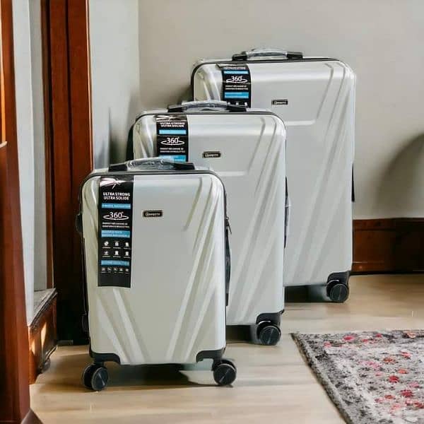 3 piece luggage - Travel Bags - Fiber suitcase - 0313/789/6026 2