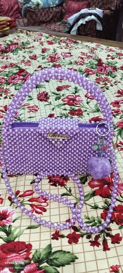 Special Handmade Crystal Beads Bag 0