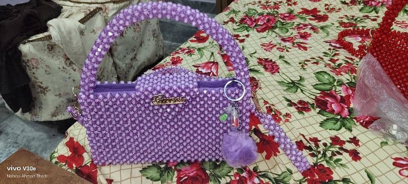 Special Handmade Crystal Beads Bag 1