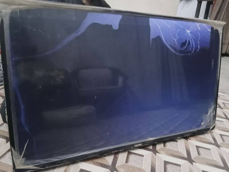 haier 32 inch led screen damage 3