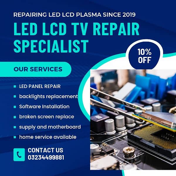 LCD TV LED TV PLASMA SMART LED REPAIRING PANEL REPAIR specialist 2k 4k 1