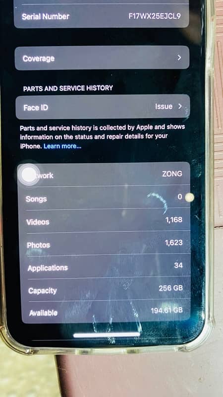 iphone x pta approved 256gb 6