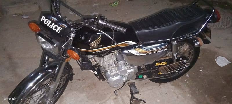 Honda CG 125 Model 2021 Self Start Genien Condition 4