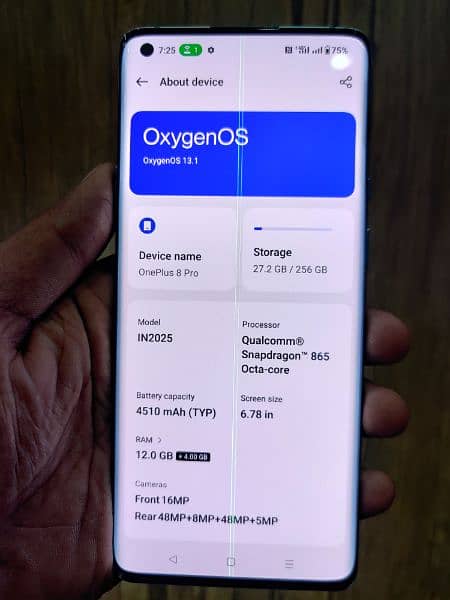 oneplus 8 pro 12/256 5