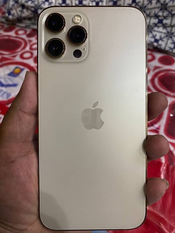 iphone 12 promax 256 gb jv Gold 3