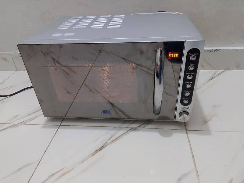 Anex microwave oven 2 in 1 grill microwave good condition large size 2