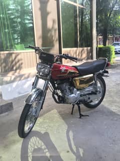 Honda CG 125 Special Edition 2024 self start with Islamabad number