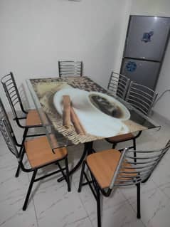 Dining Table with 6 chairs